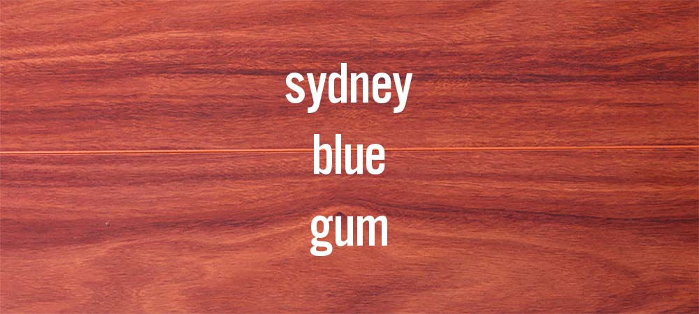 sample of sydney blue gum timber texture